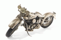 Metallic Antique Motorbikes