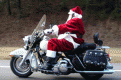 Santa Claus is coming to town (with Harley)