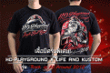 HD-Playground x Life & Kustom - Rock is All Around T-Shirt